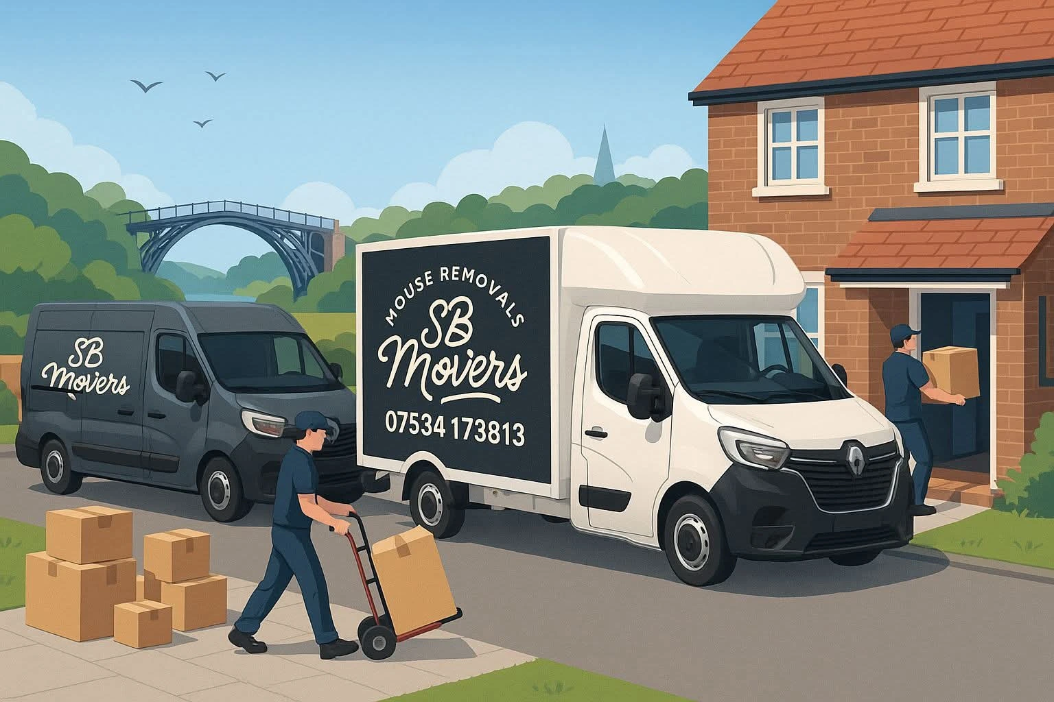 SB Movers team at work